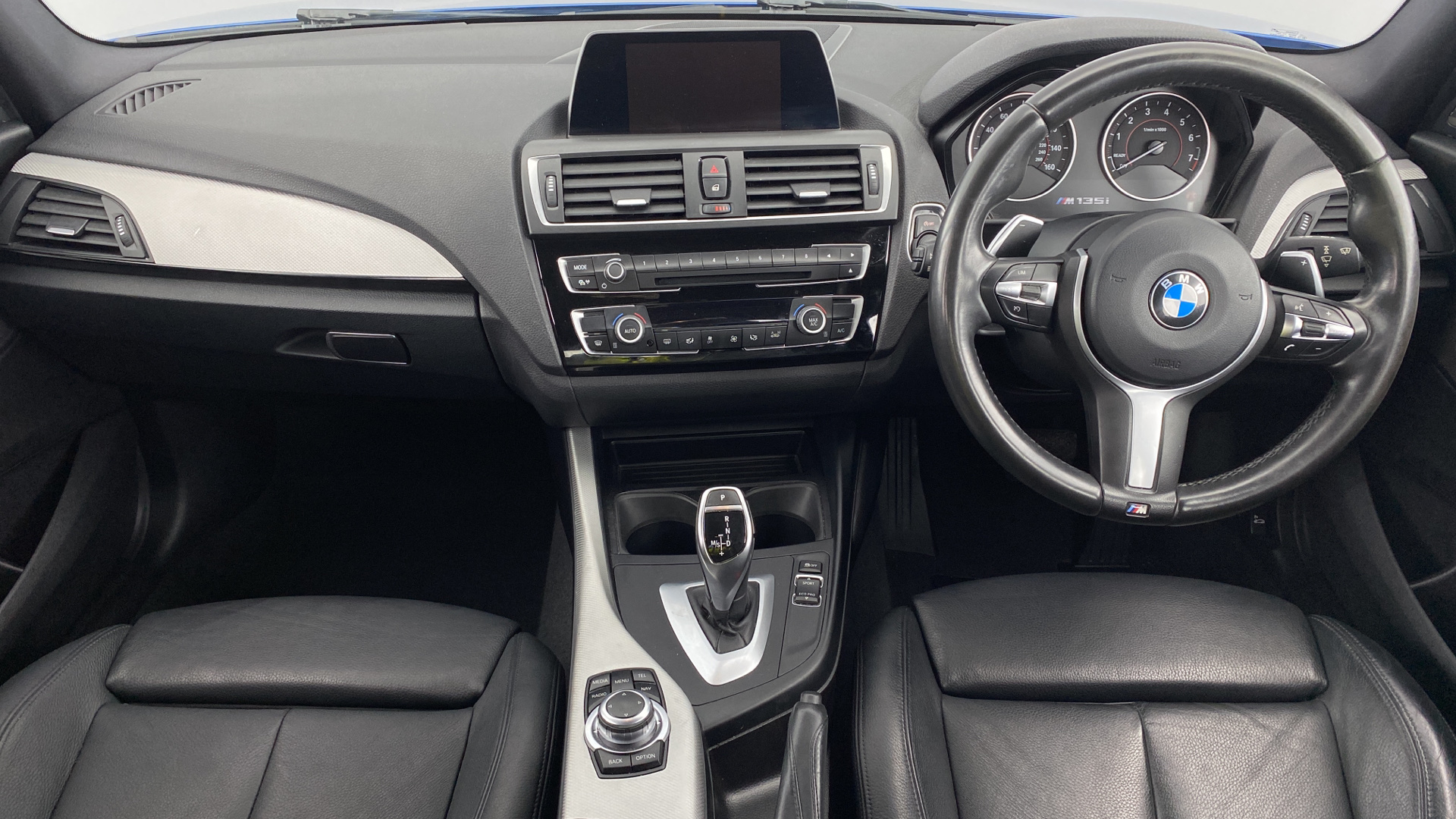 Used 2015 BLUE BMW 1 Series M135i 5dr Step Auto, 57,746 miles - cinch