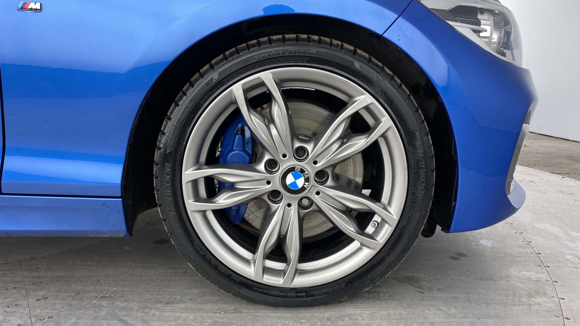 Used 2015 BLUE BMW 1 Series M135i 5dr Step Auto, 57,746 miles - cinch 