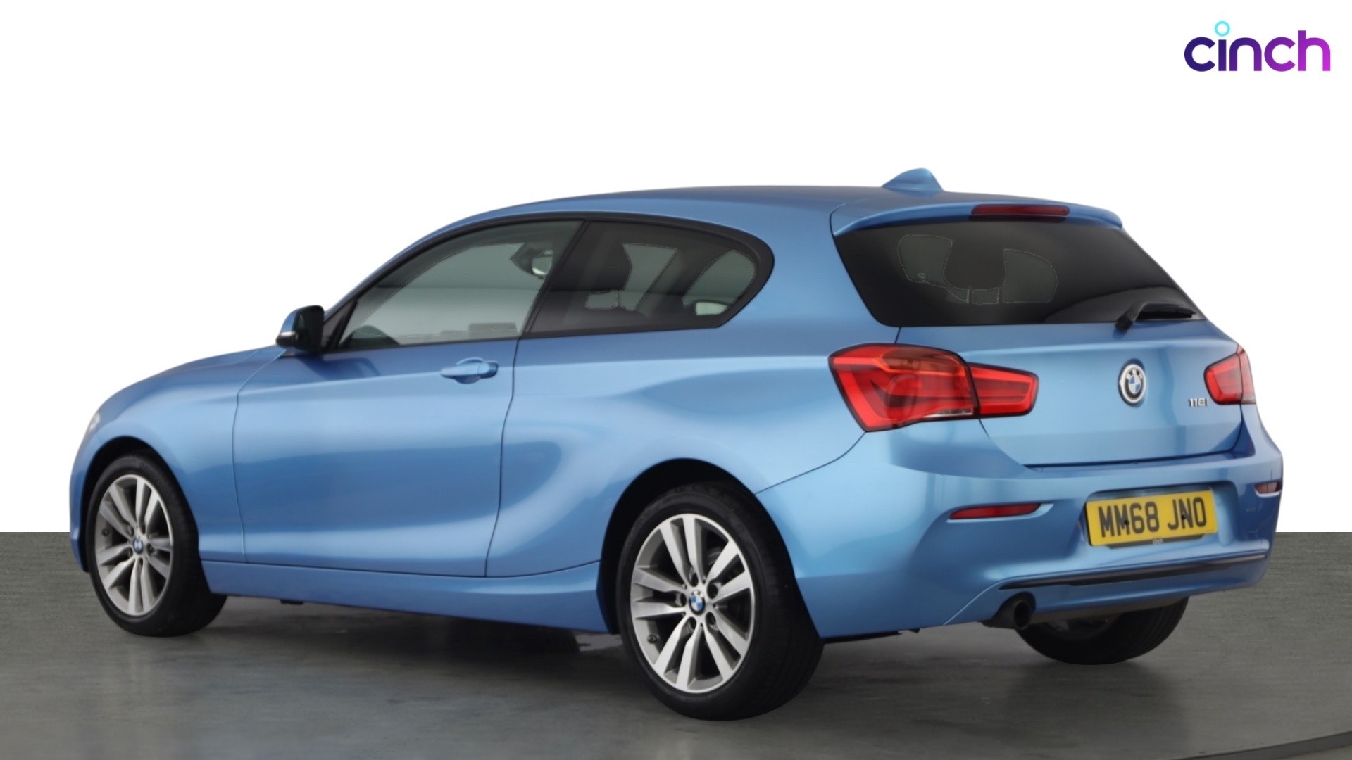 Used 2018 BLUE BMW 1 Series 118i [1.5] Sport 3dr [Nav/Servotronic 