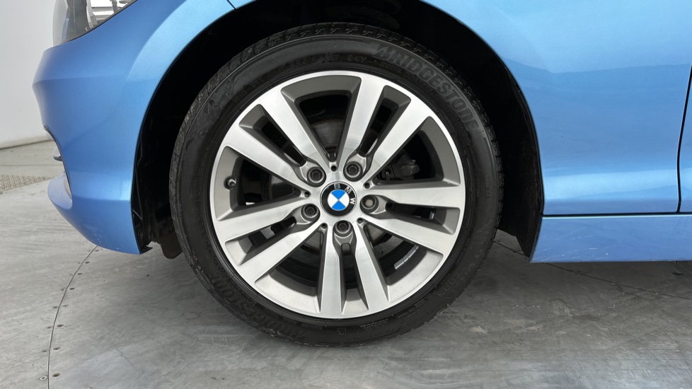 Used 2018 BLUE BMW 1 Series 118i [1.5] Sport 3dr [Nav/Servotronic 