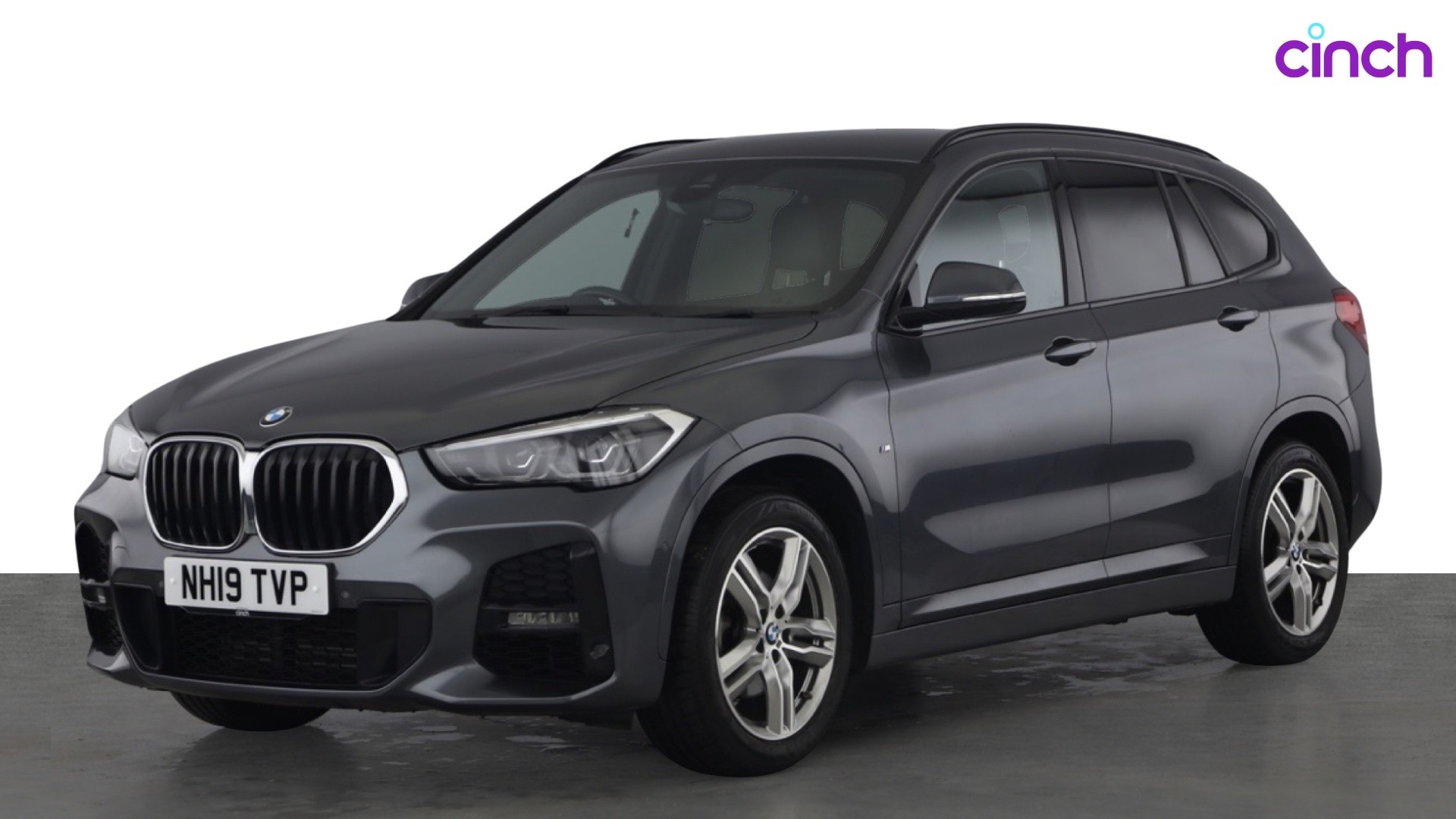 Used 2019 GREY BMW X1 sDrive 18i M Sport 5dr Step Auto, 14,832 