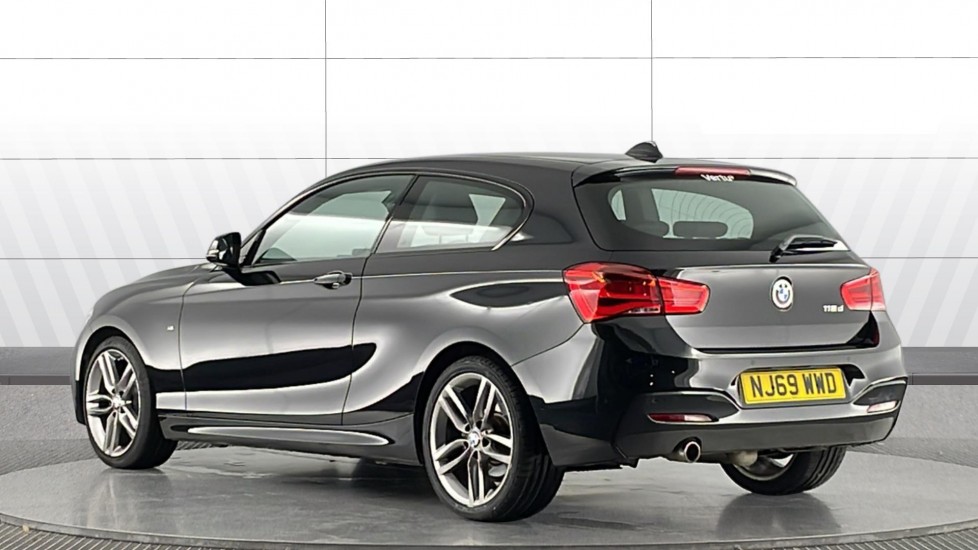 BMW 1 Series 118d M Sport 3dr [Nav/Servotronic] Step Auto Diesel Hatchback - Image 2