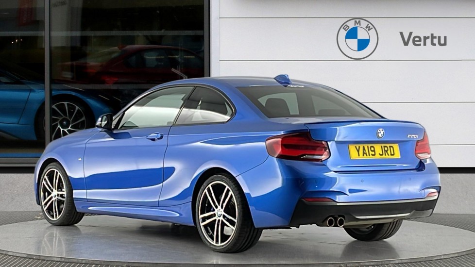 BMW 2 Series 220i M Sport 2dr [Nav] Step Auto Petrol Coupe - Image 2