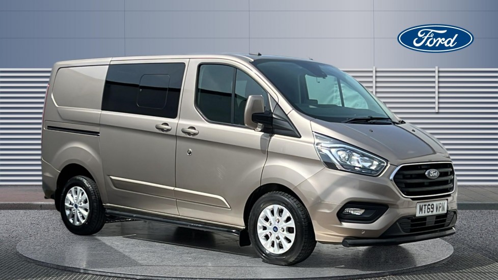 Ford Transit Custom 300 L1 Diesel Fwd 2.0 EcoBlue 130ps Low Roof D/Cab Limited Van Auto - Image 1