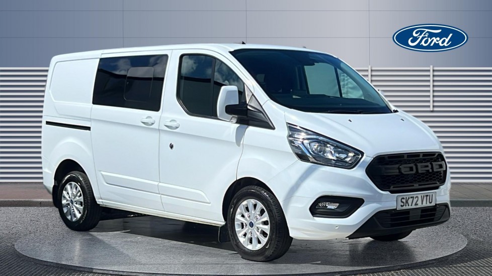 Ford Transit Custom 300 L1 Diesel Fwd 2.0 EcoBlue 170ps Low Roof D/Cab Limited Van Auto - Image 1