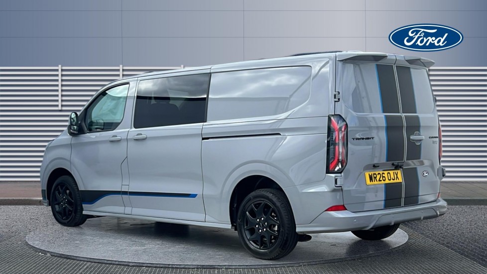 Ford Transit Custom 320 L2 Diesel Fwd 2.0 EcoBlue 170ps H1 Double Cab Van Sport Auto - Image 2