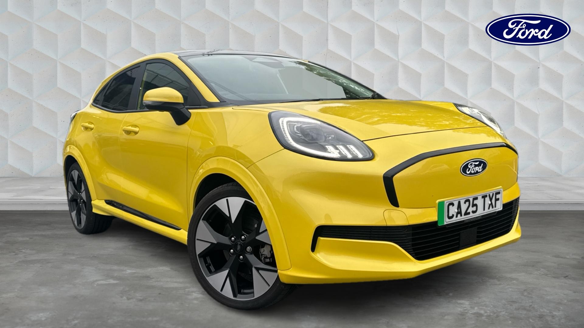 2025 Ford Puma Gen-E Yellow £24,395 Newport Ford - Main Image
