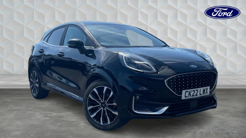 2022 Ford Puma Black £13,600 Newport Ford