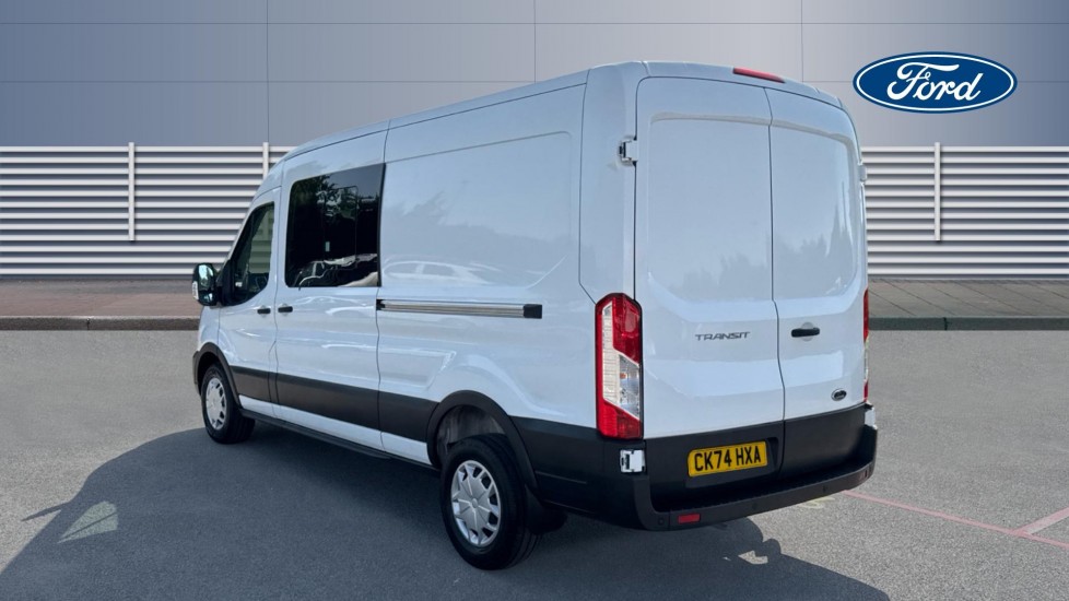 Ford Transit 350 L3 Diesel Fwd 2.0 EcoBlue 130ps H2 Trend Double Cab Van - Image 2
