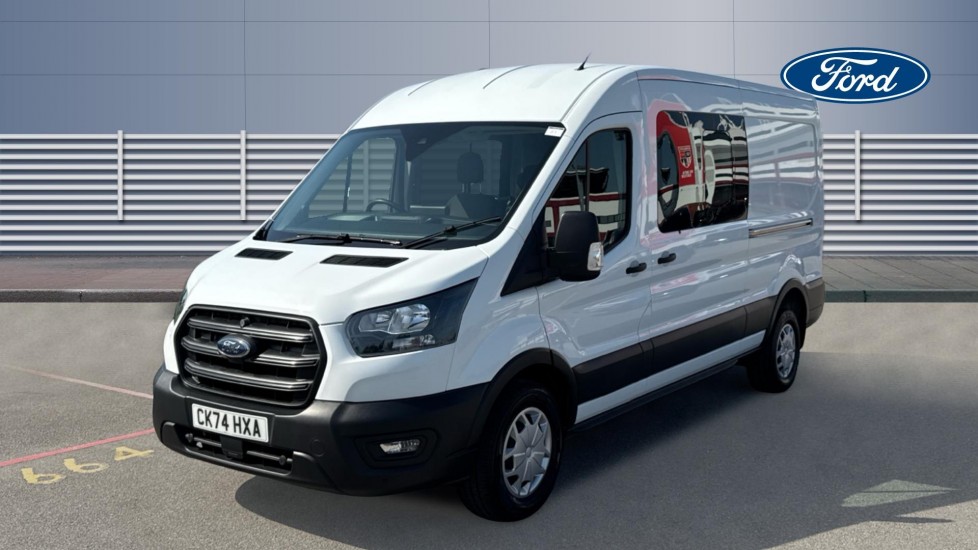 Ford Transit 350 L3 Diesel Fwd 2.0 EcoBlue 130ps H2 Trend Double Cab Van - Image 7