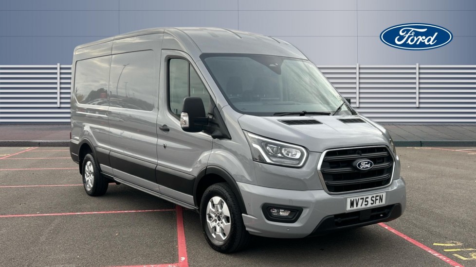 Ford Transit 350 L3 Diesel Fwd 2.0 EcoBlue 165ps H2 Limited Van Auto [Nav] - Image 1