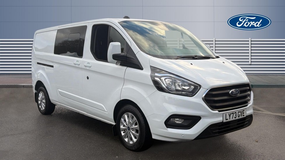 Ford Transit Custom 320 L2 Diesel Fwd 2.0 EcoBlue 170ps Low Roof D/Cab Limited Van Auto - Image 1