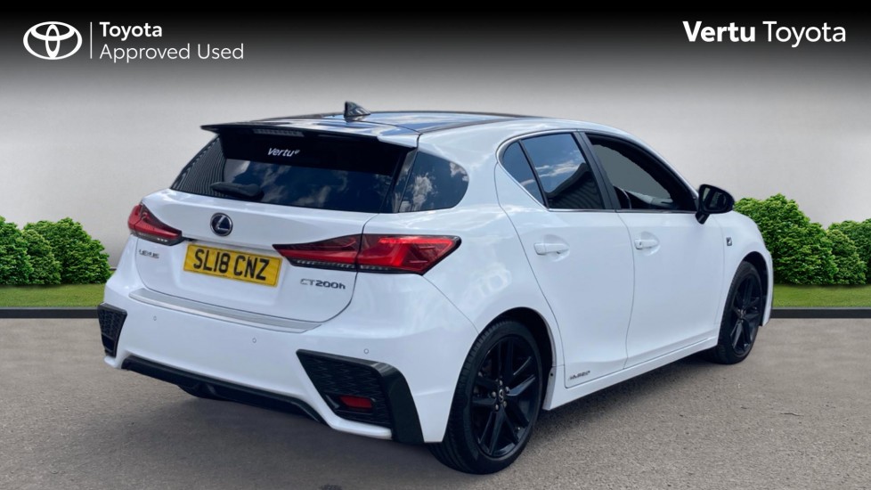 Lexus CT 200h 1.8 F-Sport 5dr CVT [Leather] Hybrid Hatchback - Image 2