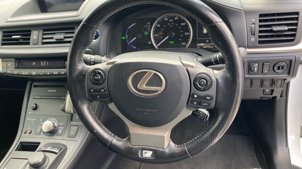 Lexus CT 200h 1.8 F-Sport 5dr CVT [Leather] Hybrid Hatchback - Image 10