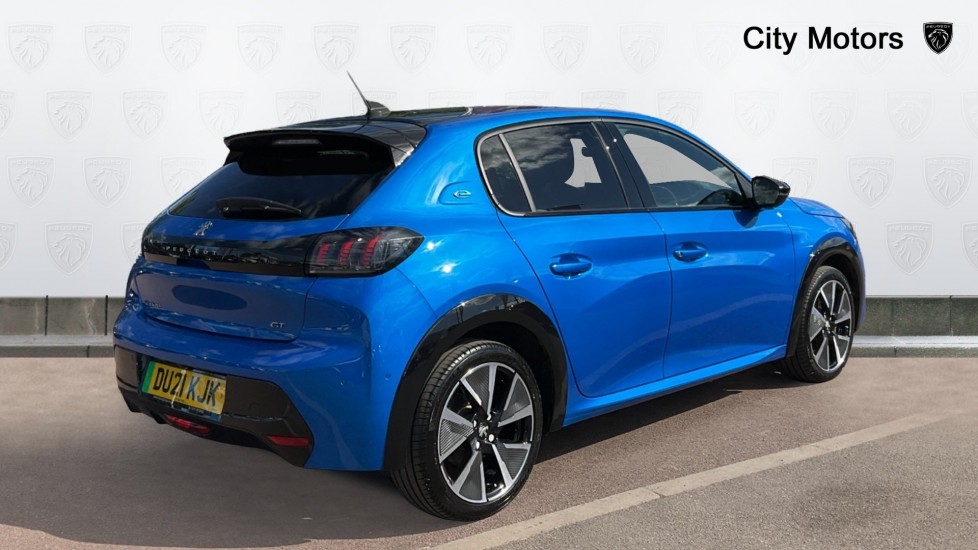 Used 2021 Peugeot 208 100kW GT 50kWh 5dr Auto £28,490 9,582 miles
