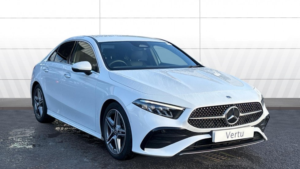 Mercedes-Benz A-Class A200d AMG Line Premium 4dr Auto Diesel Saloon - Image 1