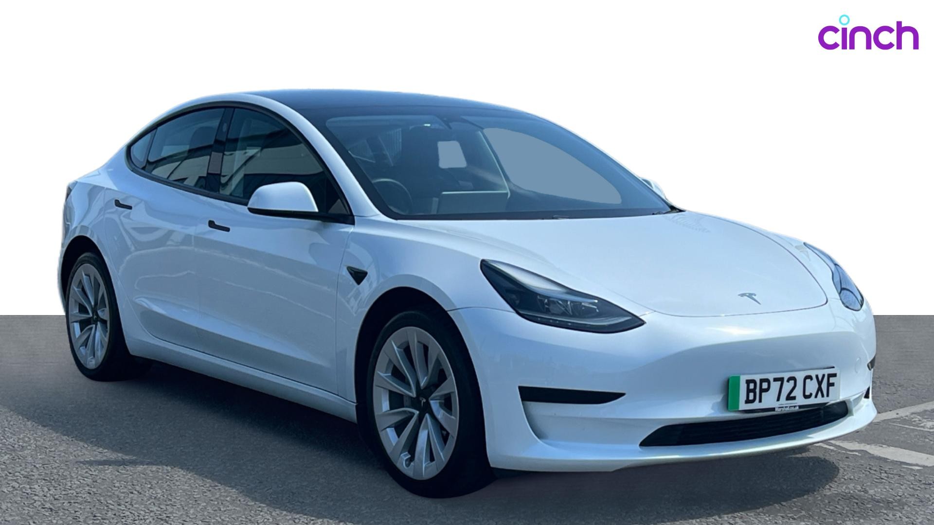 Tesla Model 3 listing photo