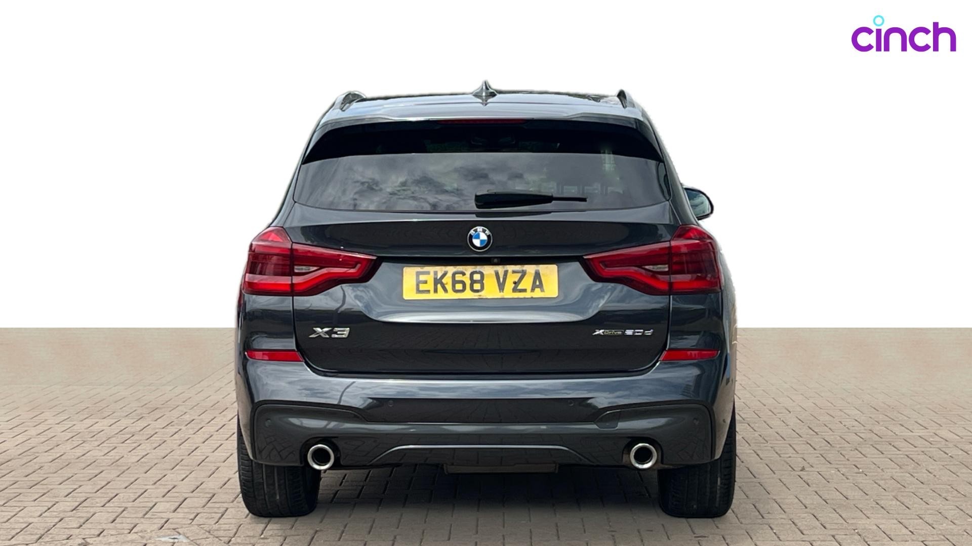 Used 2018 GREY BMW X3 xDrive20d M Sport 5dr Step Auto, 31,681  