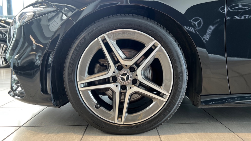 Used 2021 BLACK Mercedes-Benz A-Class A200d AMG Line Premium 5dr 