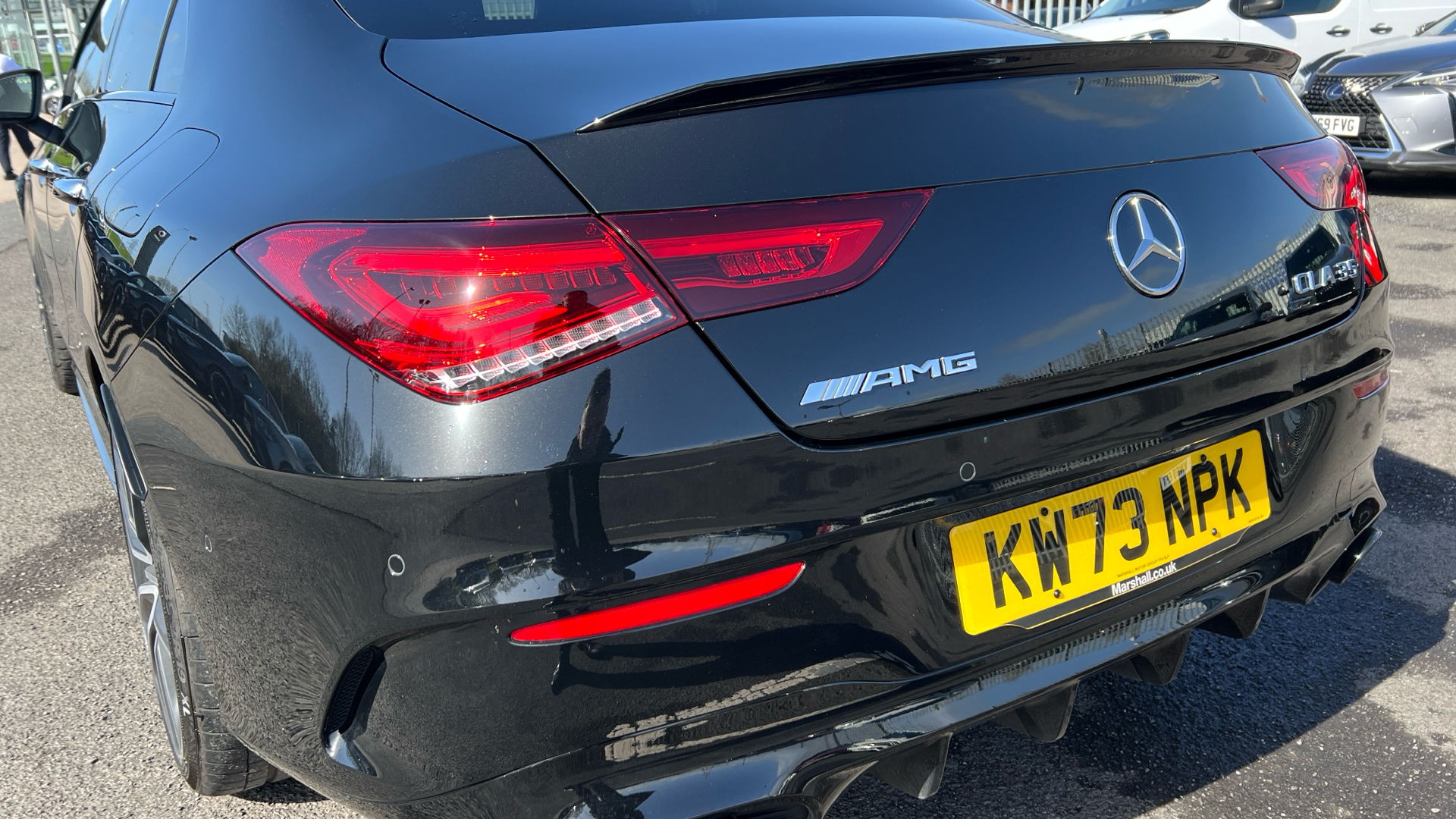Used 2023 BLACK Mercedes-Benz CLA CLA 35 Premium 4Matic 4dr Tip 