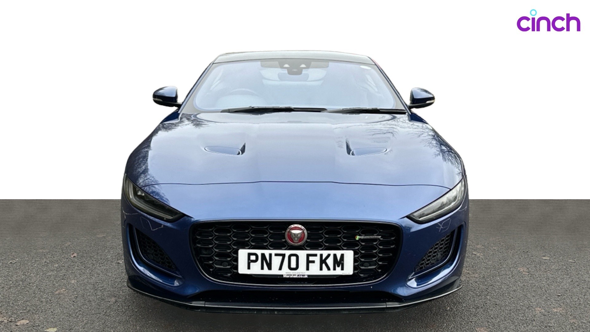 Used 2020 BLUE Jaguar F-Type 2.0 P300 R-Dynamic 2dr Auto, 15,388  