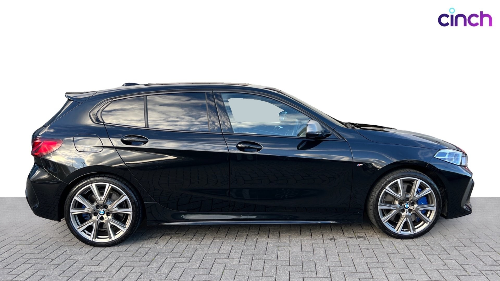 Used 2023 BLACK BMW 1 Series M135i xDrive 5dr Step Auto, 4,413 