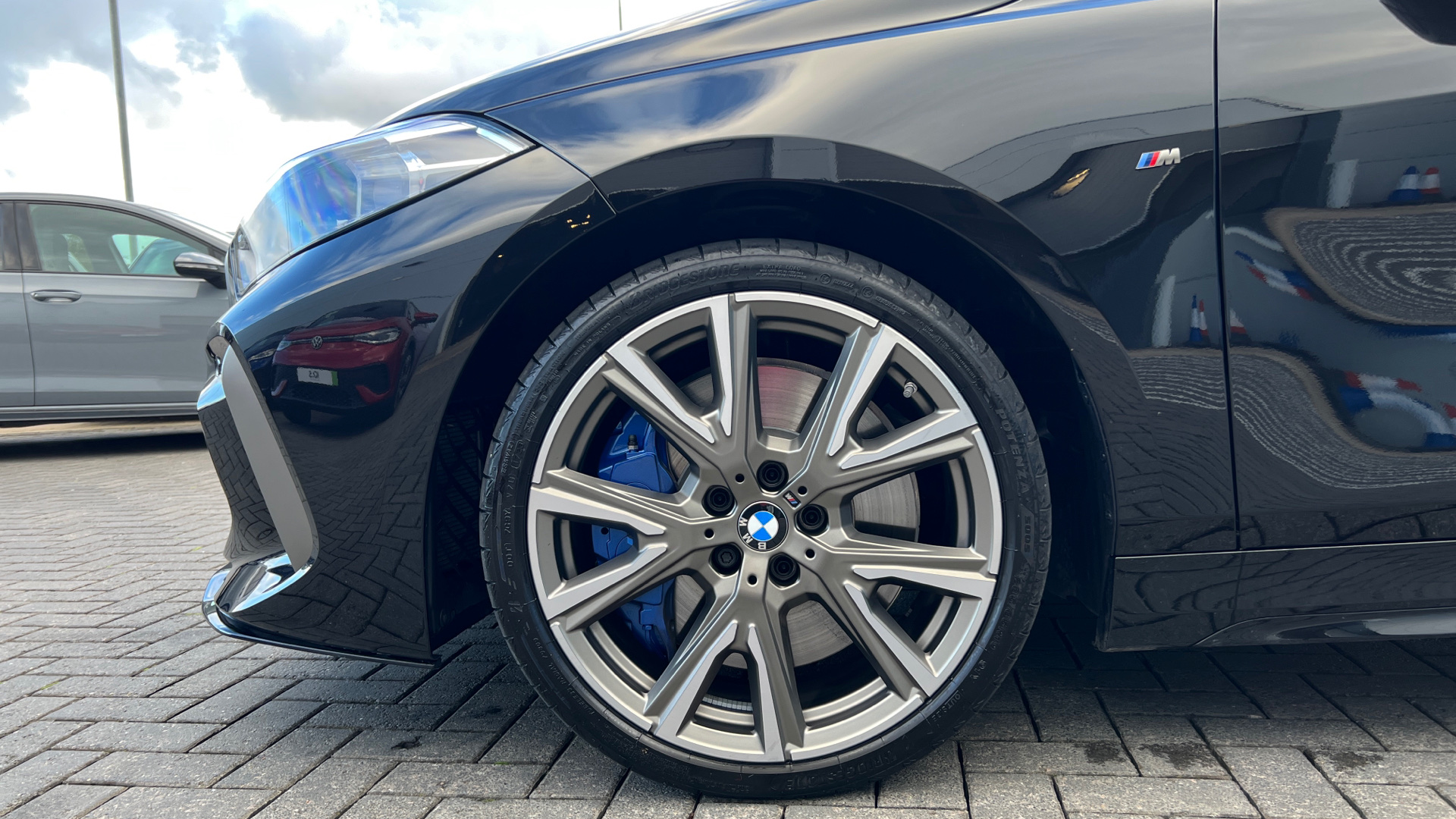 Used 2023 BLACK BMW 1 Series M135i xDrive 5dr Step Auto, 4,413 