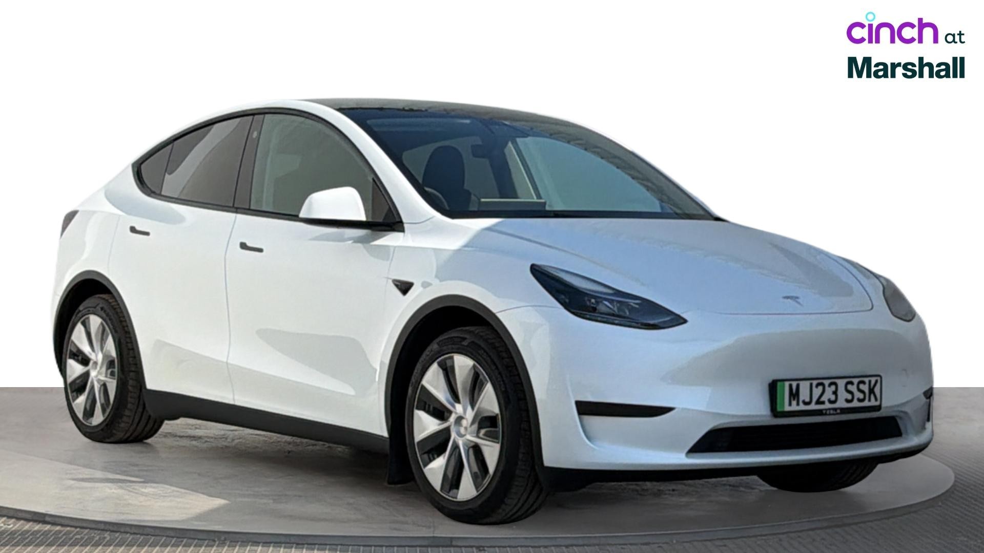 Tesla Model Y listing photo