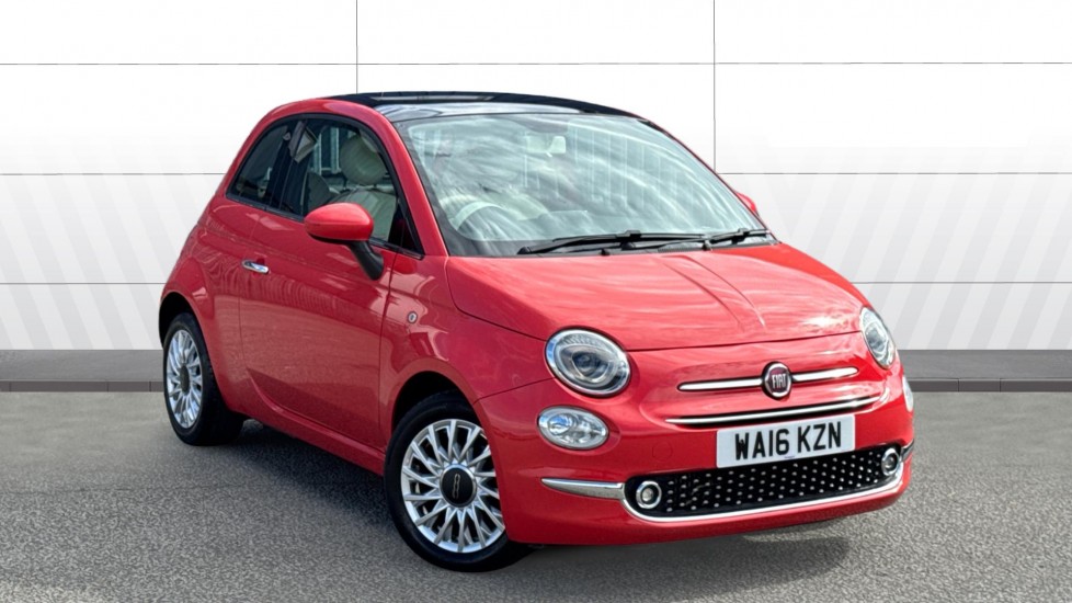 Fiat 500 0.9 TwinAir Lounge 3dr Dualogic Petrol Hatchback - Image 1