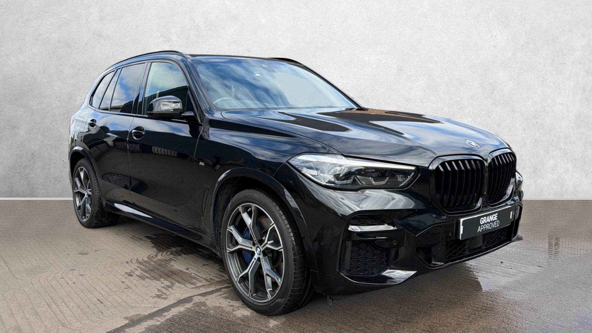 Black 2022 BMW X5 3.0TD xDrive 40d M Sport (MHT)(Pro Pack) SUV/Crossover Four-wheel drive Automatic