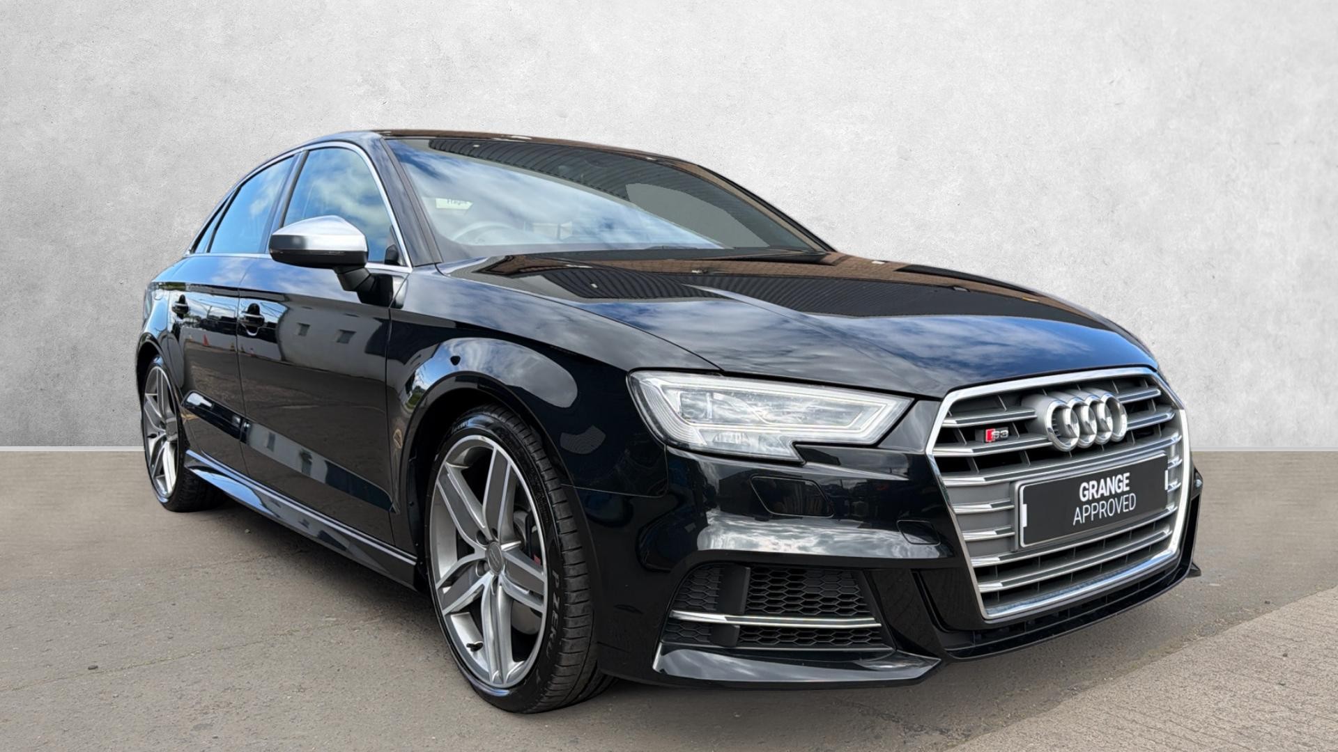 Black 2019 Audi S3 Saloon All-wheel drive Automatic