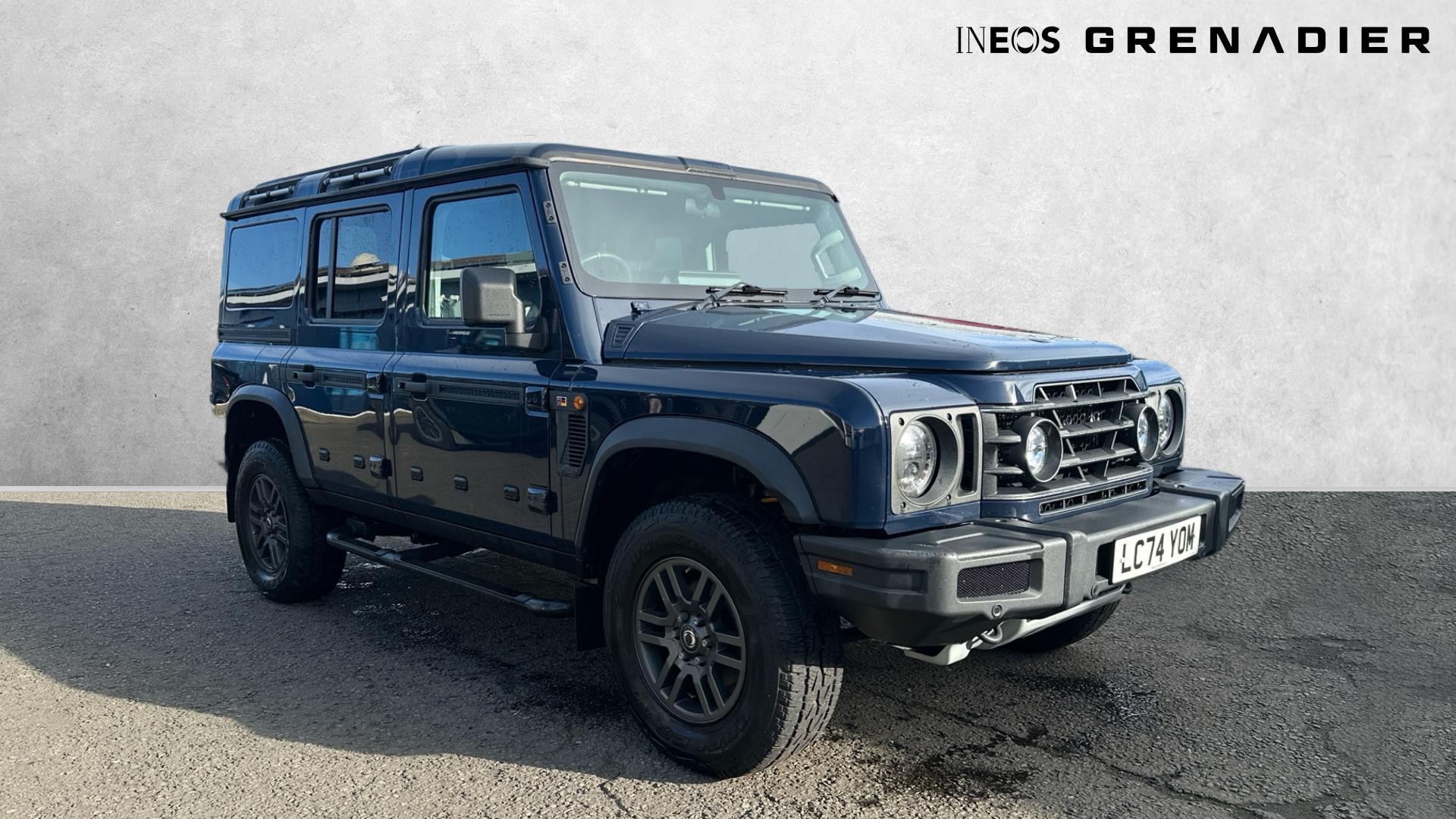 Blue 2024 Ineos Grenadier All-wheel drive Automatic
