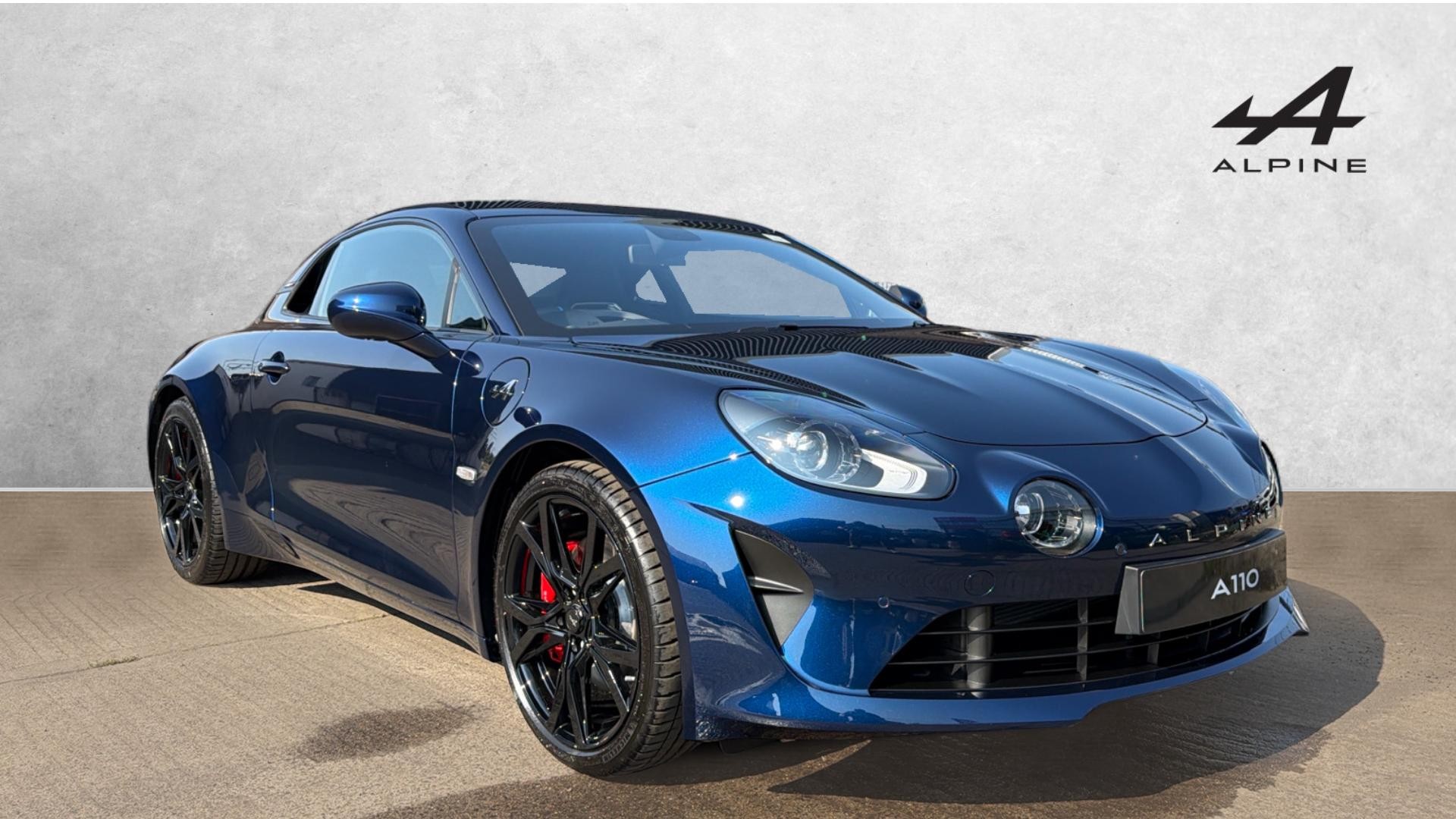 Blue 2021 Alpine A110 Coupe Rear-wheel drive Automatic