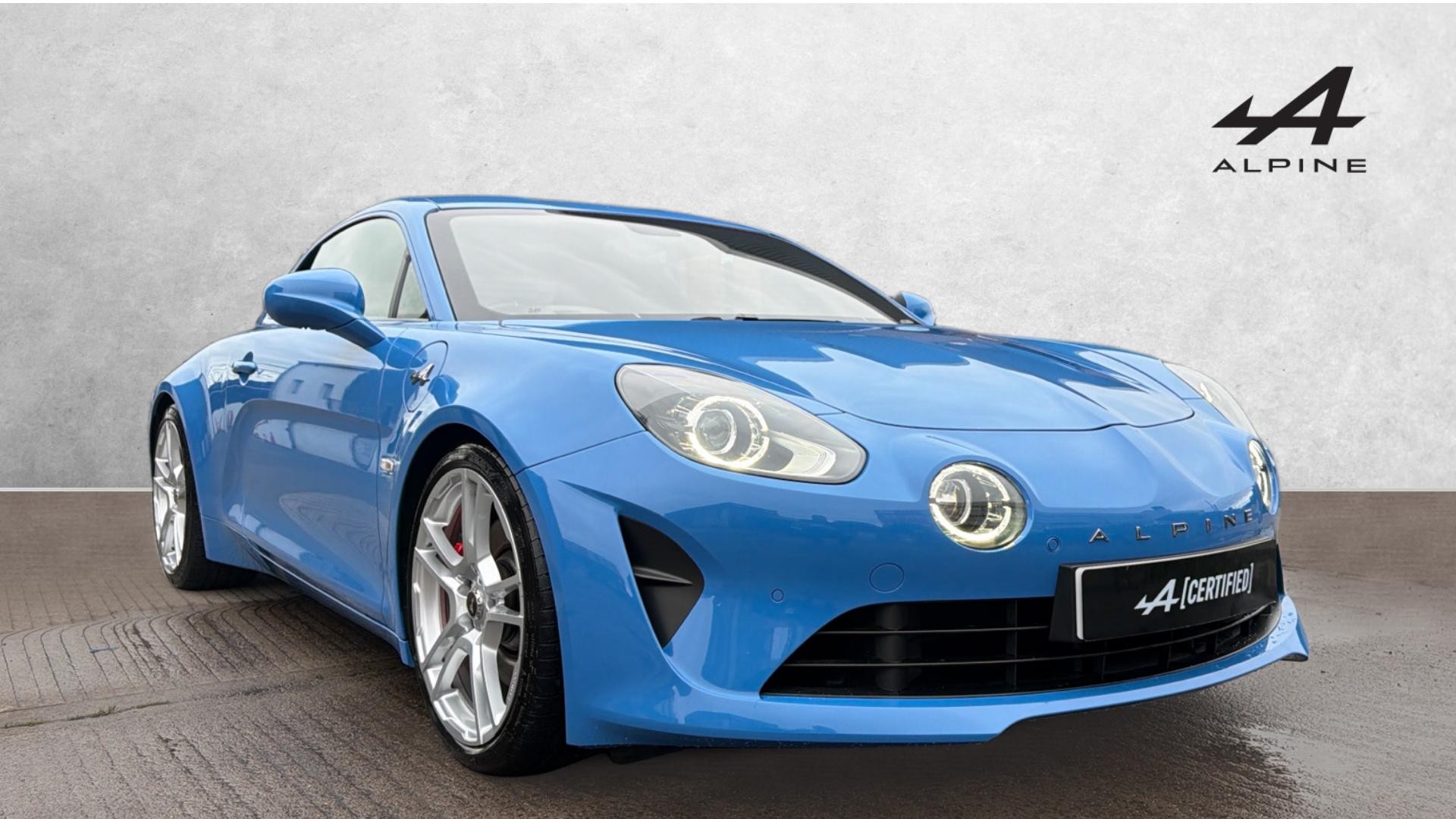 Blue 2022 Alpine A110 Coupe Rear-wheel drive Automatic