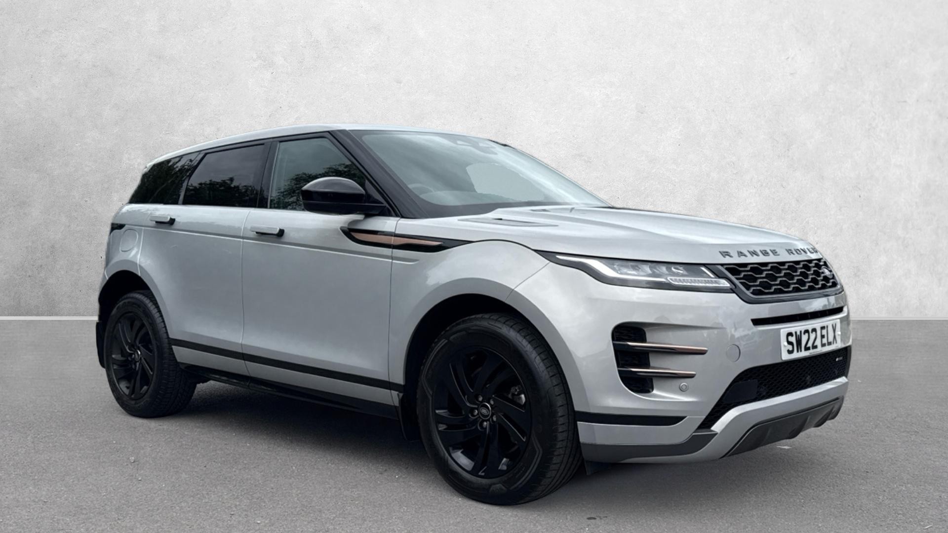 Silver 2022 Land Rover Range Rover Evoque All-wheel drive Automatic