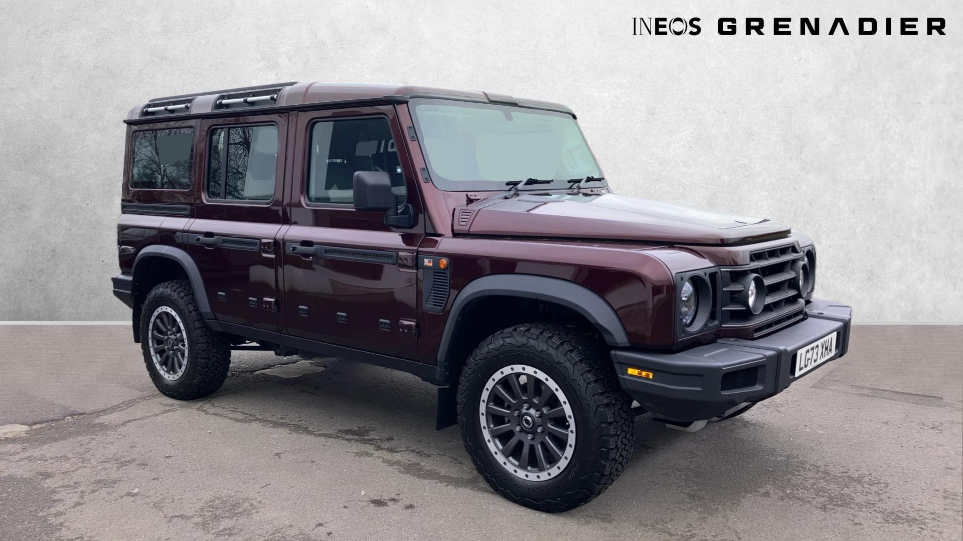 Red 2023 Ineos Grenadier All-wheel drive Automatic
