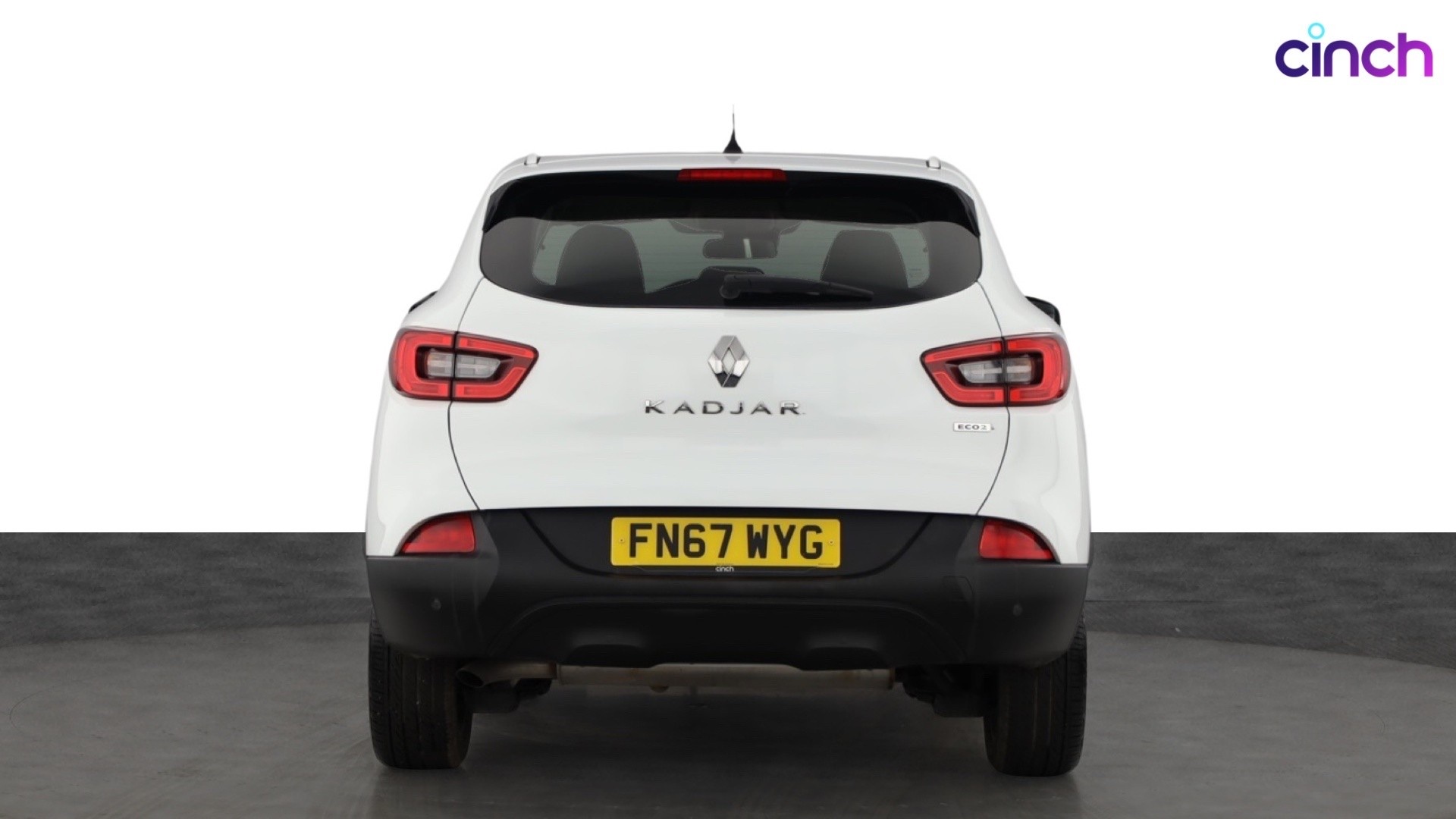 Used 2017 WHITE Renault Kadjar 1.5 dCi Dynamique S Nav 5dr, 46,050 