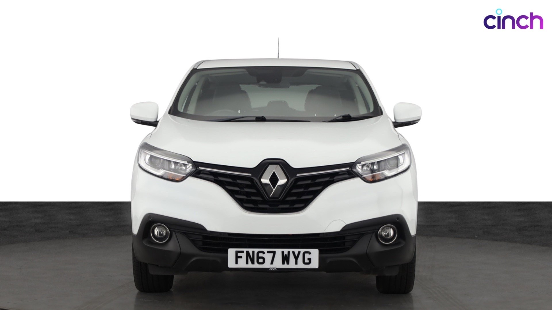 Used 2017 WHITE Renault Kadjar 1.5 dCi Dynamique S Nav 5dr, 46,050 