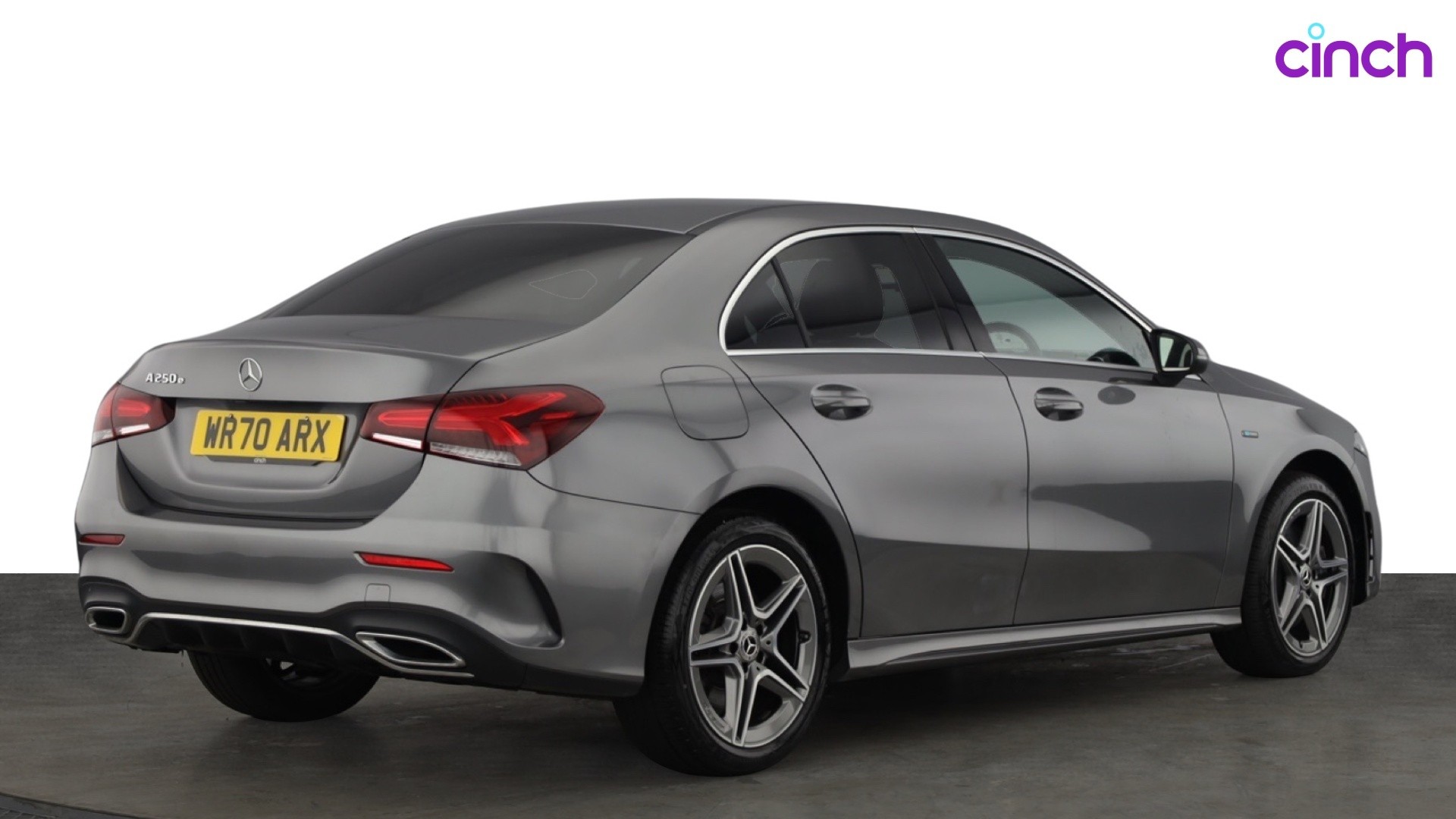 Used 2020 GREY Mercedes-Benz A-Class A250e AMG Line 4dr Auto  