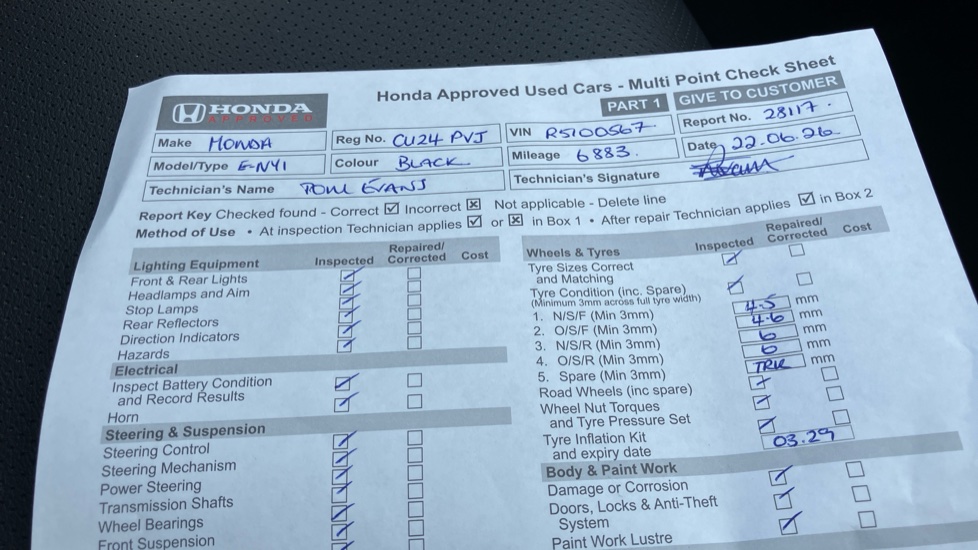 Honda E Ny1 150kW Elegance 69kWh 5dr Auto Electric Hatchback - Image 39