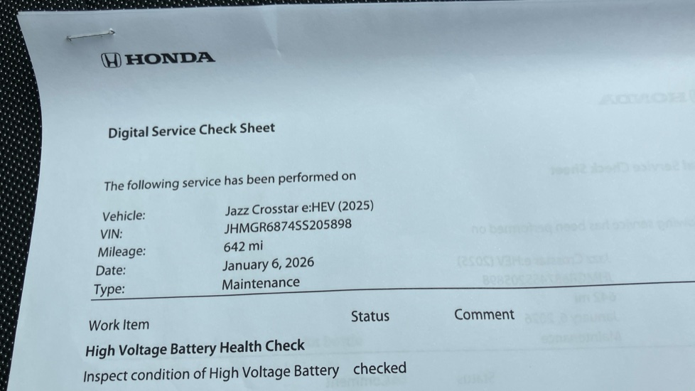 Honda Jazz 1.5 i-MMD Hybrid Crosstar Advance 5dr eCVT Hybrid Hatchback - Image 40