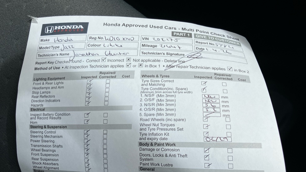Honda Jazz 1.5 i-MMD Hybrid Elegance 5dr eCVT Hybrid Hatchback - Image 30