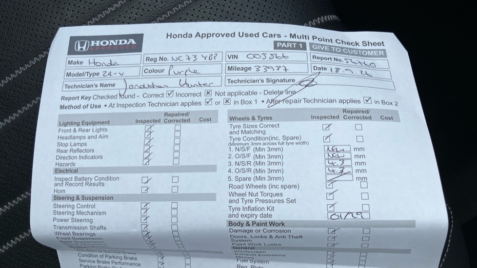 Honda Zr-V 2.0 eHEV Advance 5dr CVT Hybrid Estate - Image 45