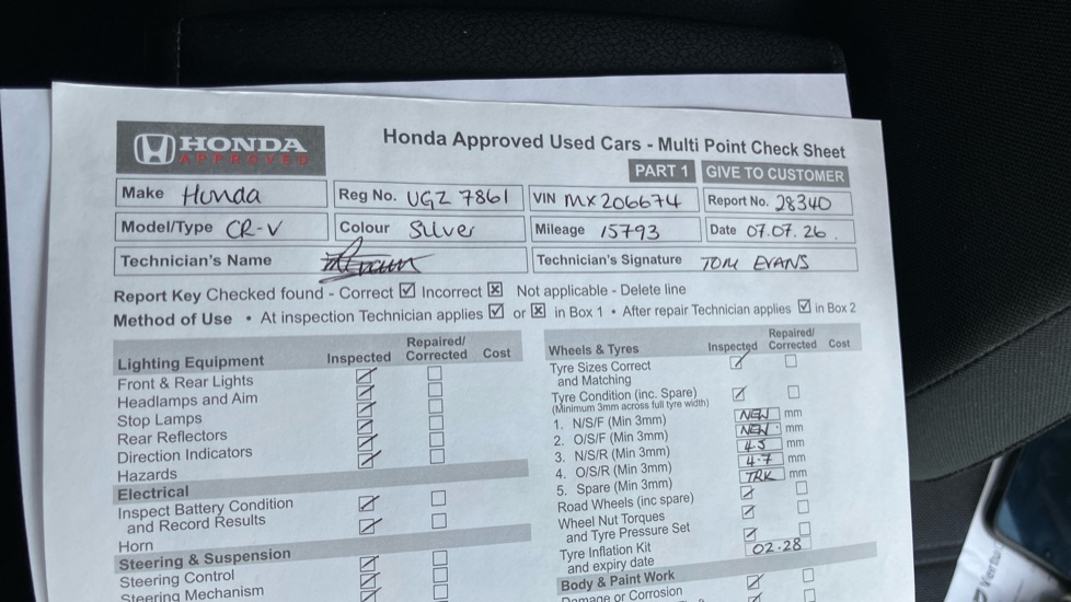 Honda CR-V 2.0 i-MMD Hybrid SE 2WD 5dr eCVT Hybrid Estate - Image 38