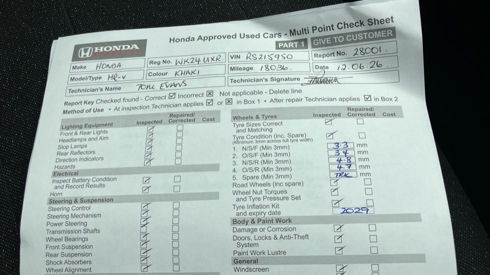 Honda HR-V 1.5 eHEV Advance 5dr CVT Hybrid Hatchback - Image 35