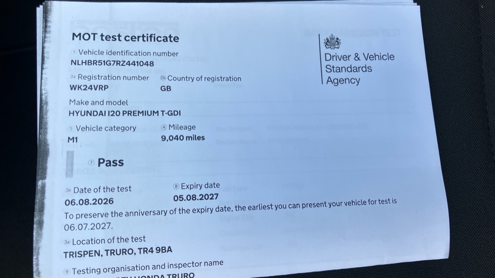 Hyundai i20 1.0T GDi Premium 5dr Petrol Hatchback - Image 19