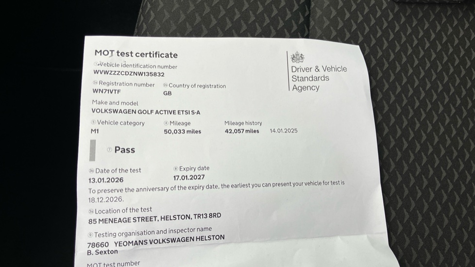 Volkswagen Golf 1.5 eTSI 150 Active 5dr DSG Petrol Hatchback - Image 19