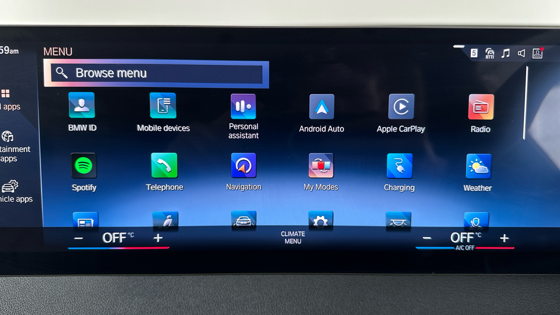 Used BMW iX 40 76.6kWh M Sport Edition Auto xDrive 5dr - Image 19