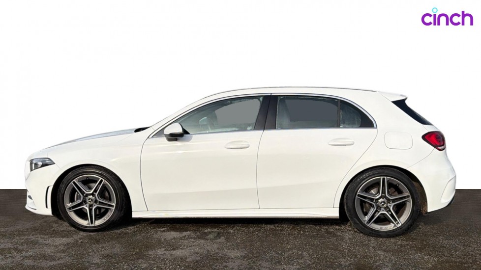 Used 2019 WHITE Mercedes-Benz A-Class A180 AMG Line 5dr Auto