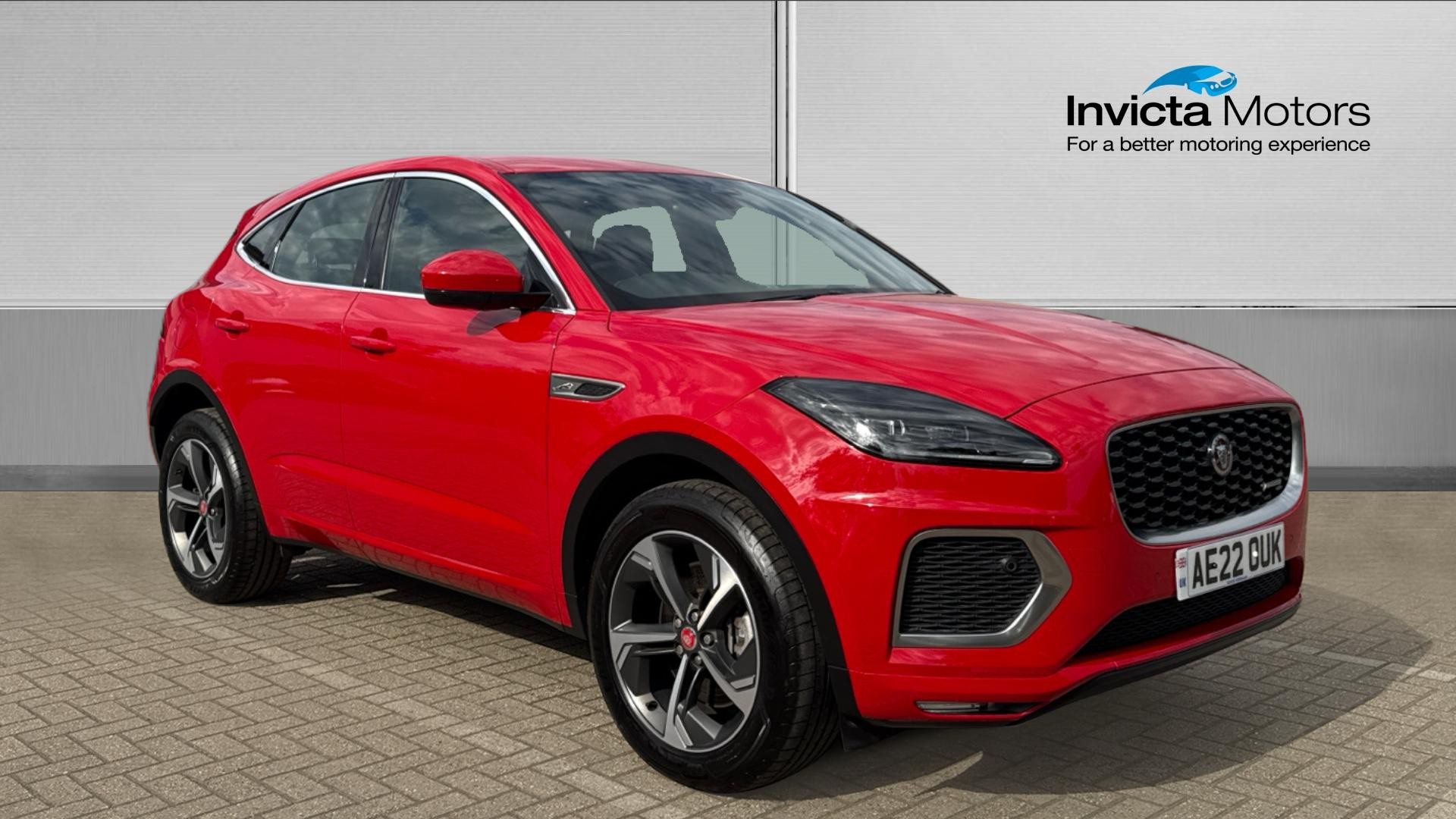 Red 2022 Jaguar E-PACE Estate All-wheel drive Automatic
